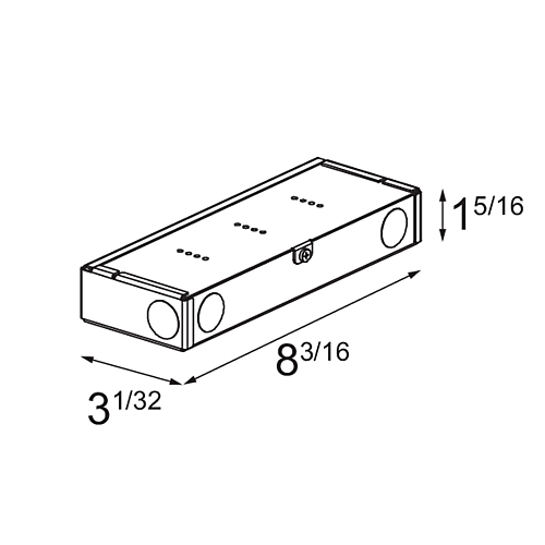 Track 48V Remote LED Driver 48V